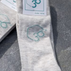 2 Paar Leinen-Socken